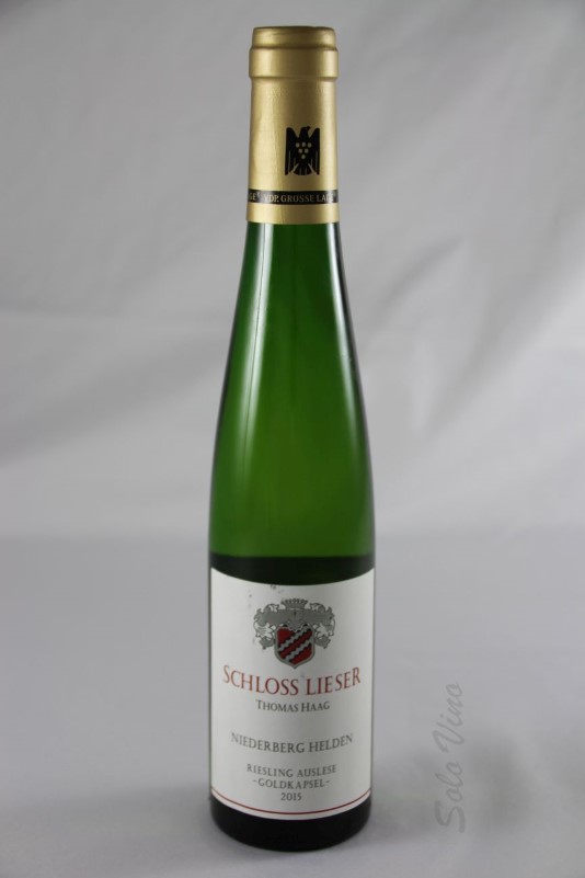 WW1514 NIEDERBERG HELDEN Auslese Goldkapsel 2015