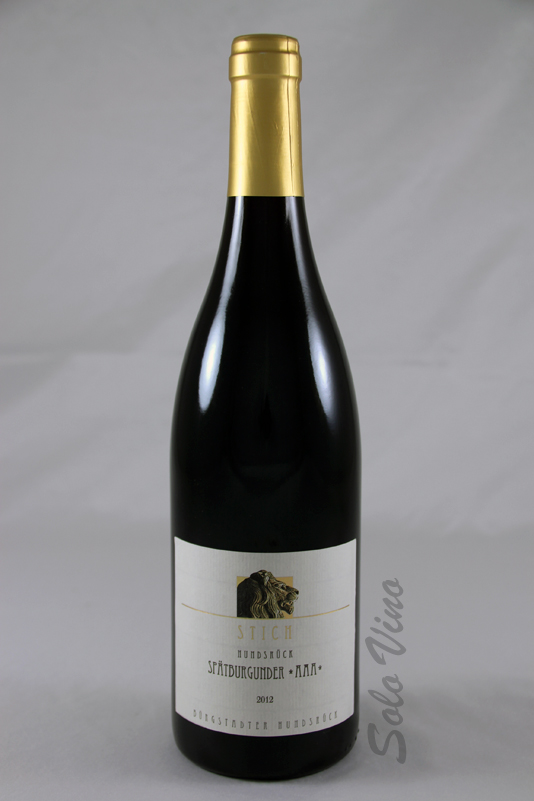 RW1428 Spätburgunder Hundsrück *AAA* Spätlese 2012