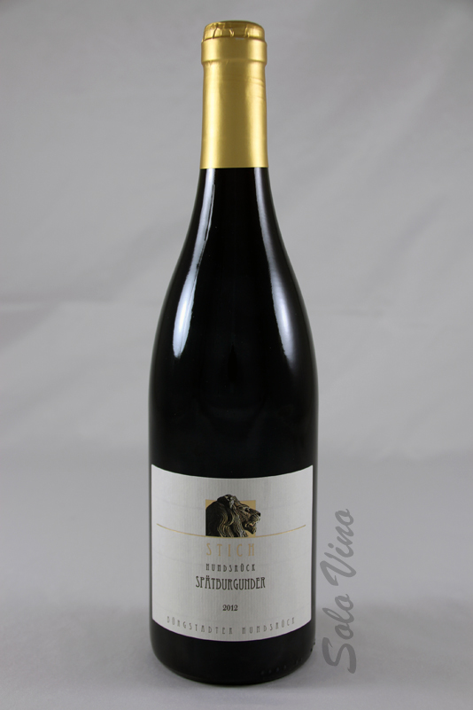 RW1427 Spätburgunder Hundsrück Spätlese 2012