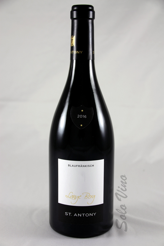 RW9527 Blaufränkisch Lange Berg 2016