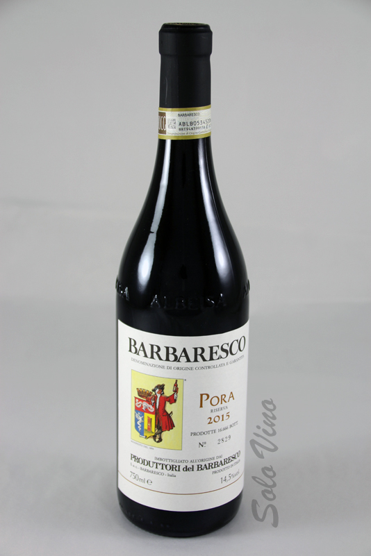 Barbaresco Pora Riserva 2015