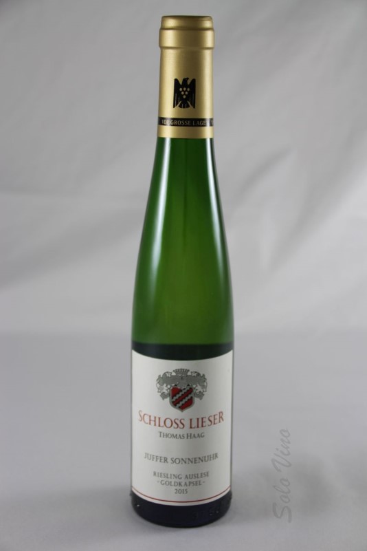 JUFFER SONNENUHR Auslese Goldkapsel 2015